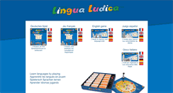 Desktop Screenshot of lingualudica.com